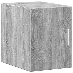 Schmaler Hochschrank Grau Sonoma 30x42,5x225 cm