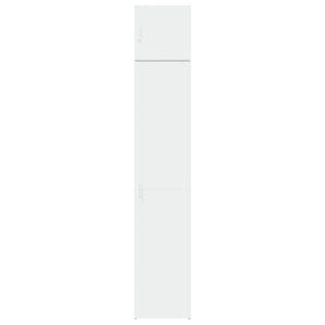 Schmaler Hochschrank Weiß 40x42,5x225 cm