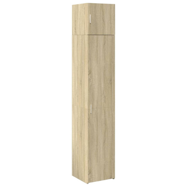 Schmaler Hochschrank Sonoma-Eiche 40x225 cm