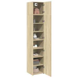 Schmaler Hochschrank Sonoma-Eiche 40x225 cm
