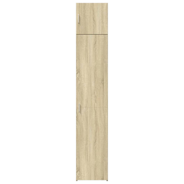 Schmaler Hochschrank Sonoma-Eiche 40x225 cm