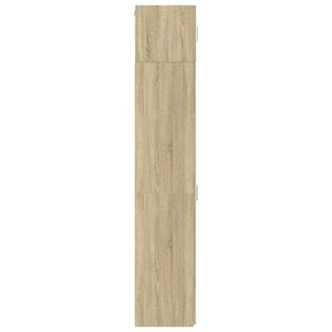 Schmaler Hochschrank Sonoma-Eiche 40x225 cm
