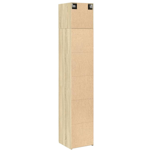 Schmaler Hochschrank Sonoma-Eiche 40x225 cm