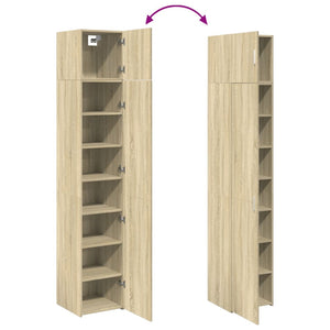 Schmaler Hochschrank Sonoma-Eiche 40x225 cm