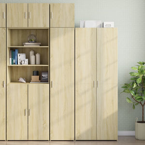 Schmaler Hochschrank Sonoma-Eiche 40x225 cm