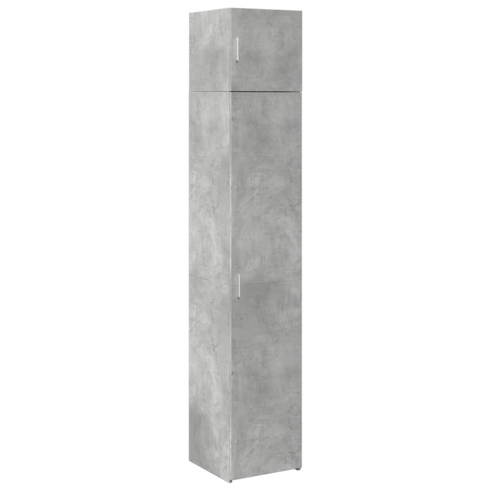 Schmaler Hochschrank Betongrau 40x42,5x225 cm