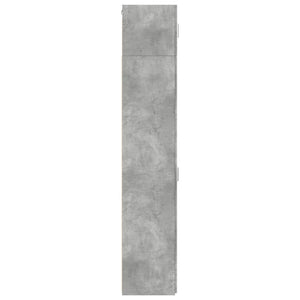 Schmaler Hochschrank Betongrau 40x42,5x225 cm