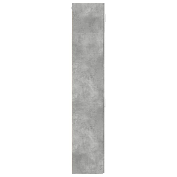 Schmaler Hochschrank Betongrau 40x42,5x225 cm