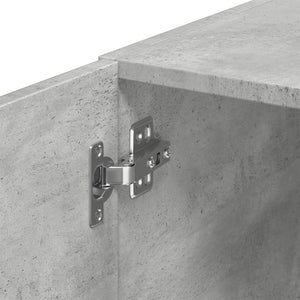 Schmaler Hochschrank Betongrau 40x42,5x225 cm