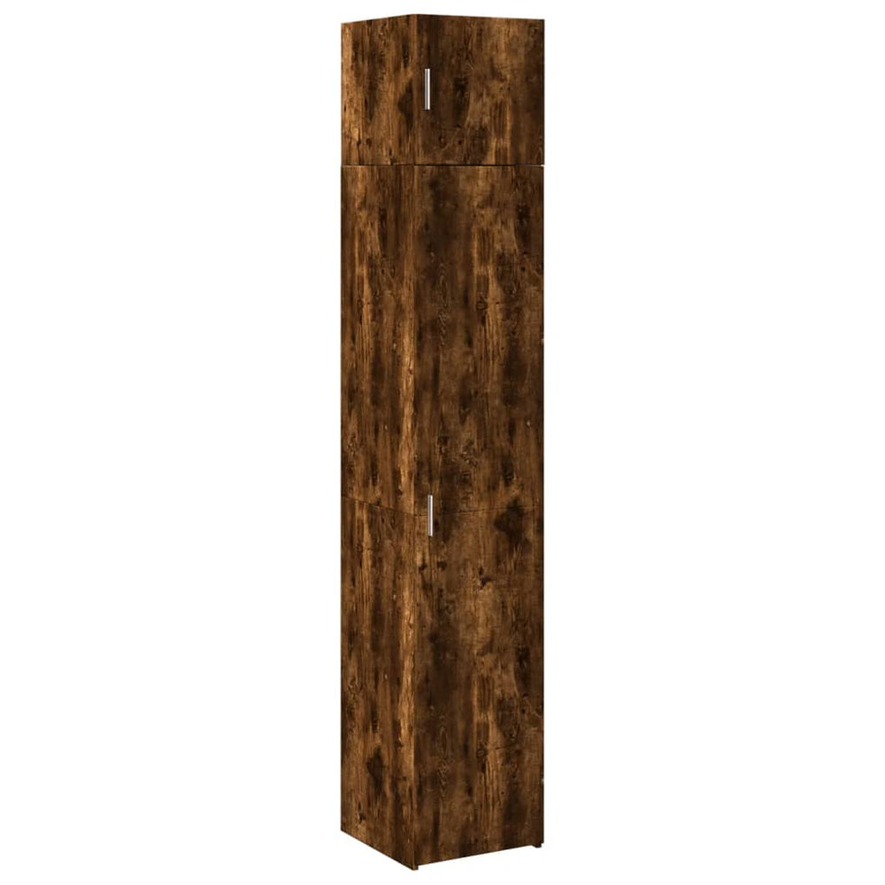 Schmaler Hochschrank Räuchereiche 40x42,5x225 cm