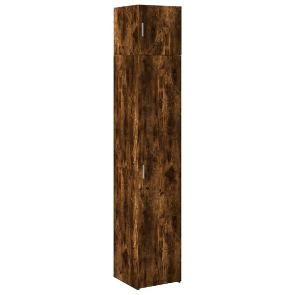 Schmaler Hochschrank Räuchereiche 40x42,5x225 cm