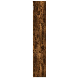 Schmaler Hochschrank Räuchereiche 40x42,5x225 cm