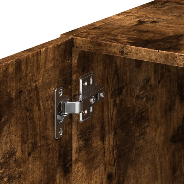 Schmaler Hochschrank Räuchereiche 40x42,5x225 cm