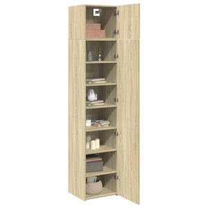 Schmaler Hochschrank Sonoma-Eiche 45x225 cm