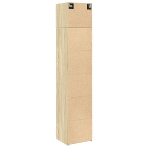 Schmaler Hochschrank Sonoma-Eiche 45x225 cm