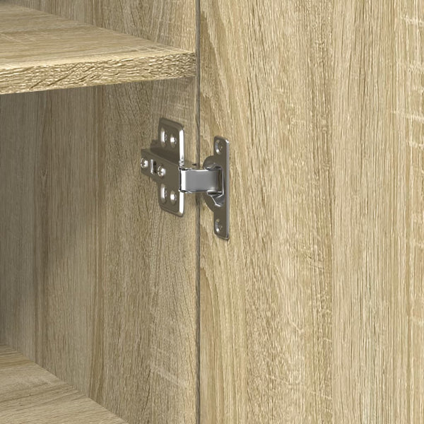 Schmaler Hochschrank Sonoma-Eiche 45x225 cm