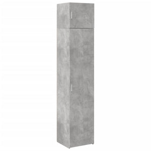 Schmaler Hochschrank Betongrau 45x42,5x225 cm