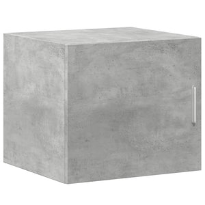 Schmaler Hochschrank Betongrau 45x42,5x225 cm