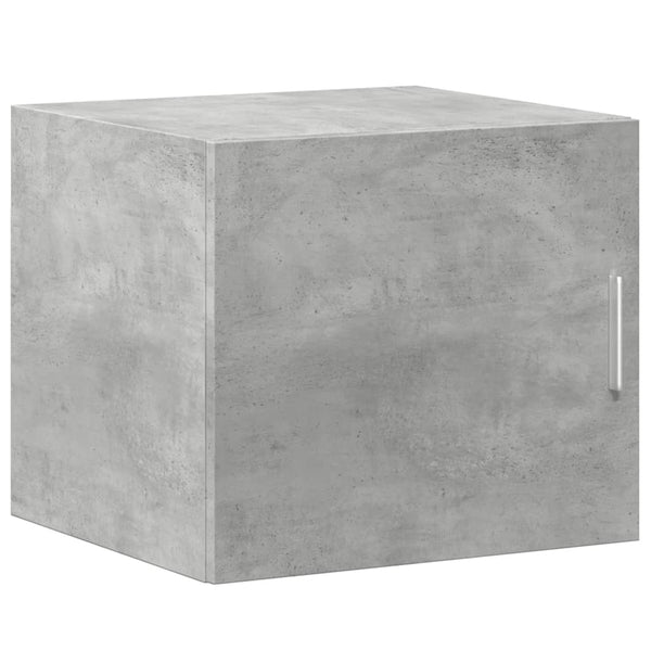Schmaler Hochschrank Betongrau 45x42,5x225 cm