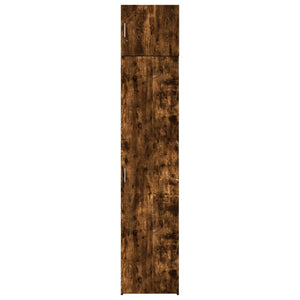 Schmaler Hochschrank Räuchereiche 225cm