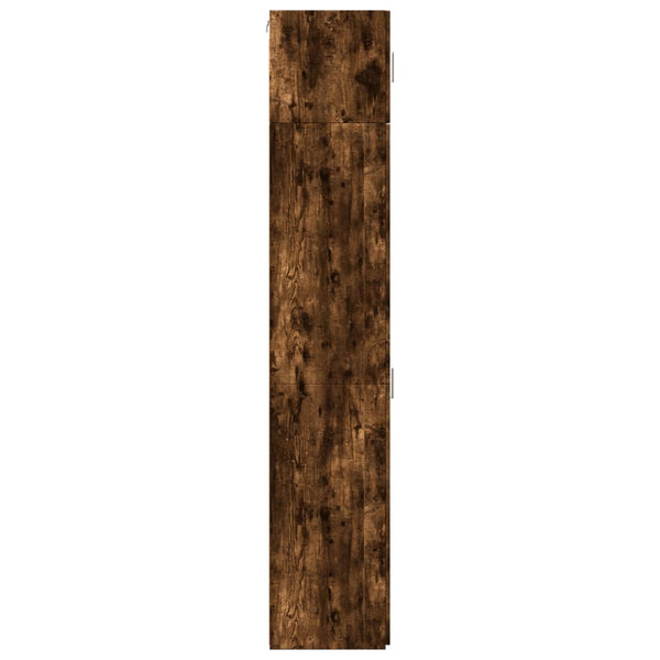 Schmaler Hochschrank Räuchereiche 225cm