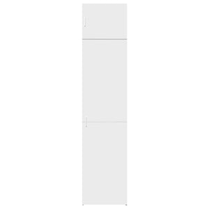 Schmaler Hochschrank Weiß 50x42,5x225 cm