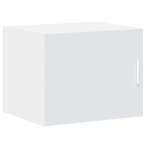 Schmaler Hochschrank Weiß 50x42,5x225 cm