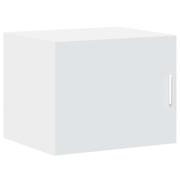 Schmaler Hochschrank Weiß 50x42,5x225 cm