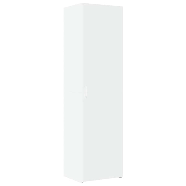 Schmaler Hochschrank Weiß 50x42,5x225 cm