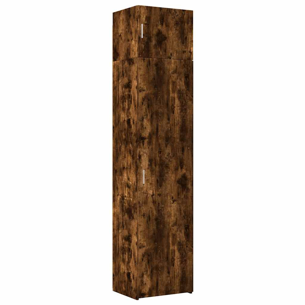Schmaler Hochschrank Räuchereiche 50x42,5x225 cm