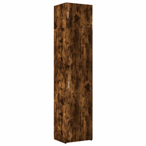 Schmaler Hochschrank Räuchereiche 50x42,5x225 cm