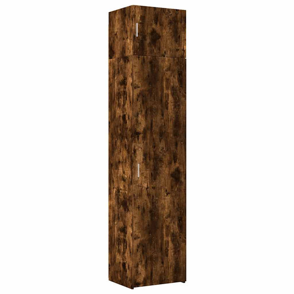 Schmaler Hochschrank Räuchereiche 50x42,5x225 cm
