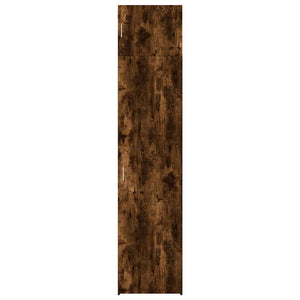 Schmaler Hochschrank Räuchereiche 50x42,5x225 cm