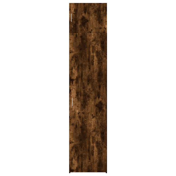 Schmaler Hochschrank Räuchereiche 50x42,5x225 cm