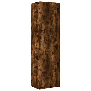 Schmaler Hochschrank Räuchereiche 50x42,5x225 cm