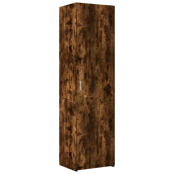 Schmaler Hochschrank Räuchereiche 50x42,5x225 cm