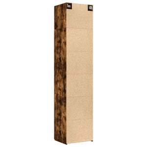 Schmaler Hochschrank Räuchereiche 50x42,5x225 cm
