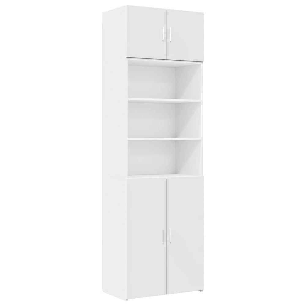 Weißer Hochschrank 70x42,5x225 cm