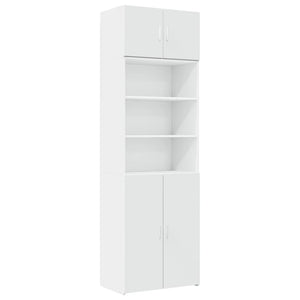 Weißer Hochschrank 70x42,5x225 cm