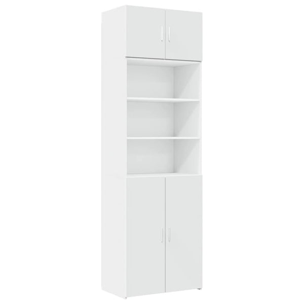 Weißer Hochschrank 70x42,5x225 cm