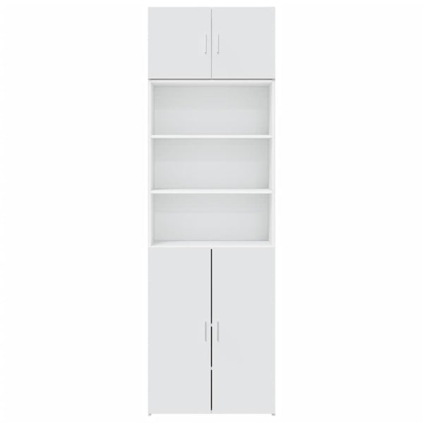 Weißer Hochschrank 70x42,5x225 cm