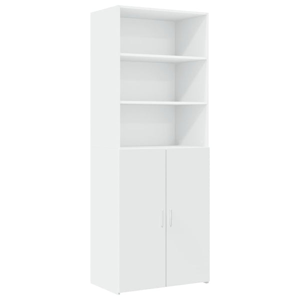Weißer Hochschrank 70x42,5x225 cm