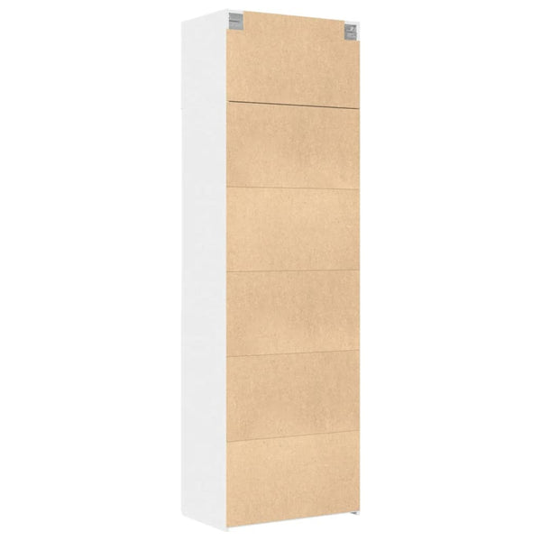 Weißer Hochschrank 70x42,5x225 cm