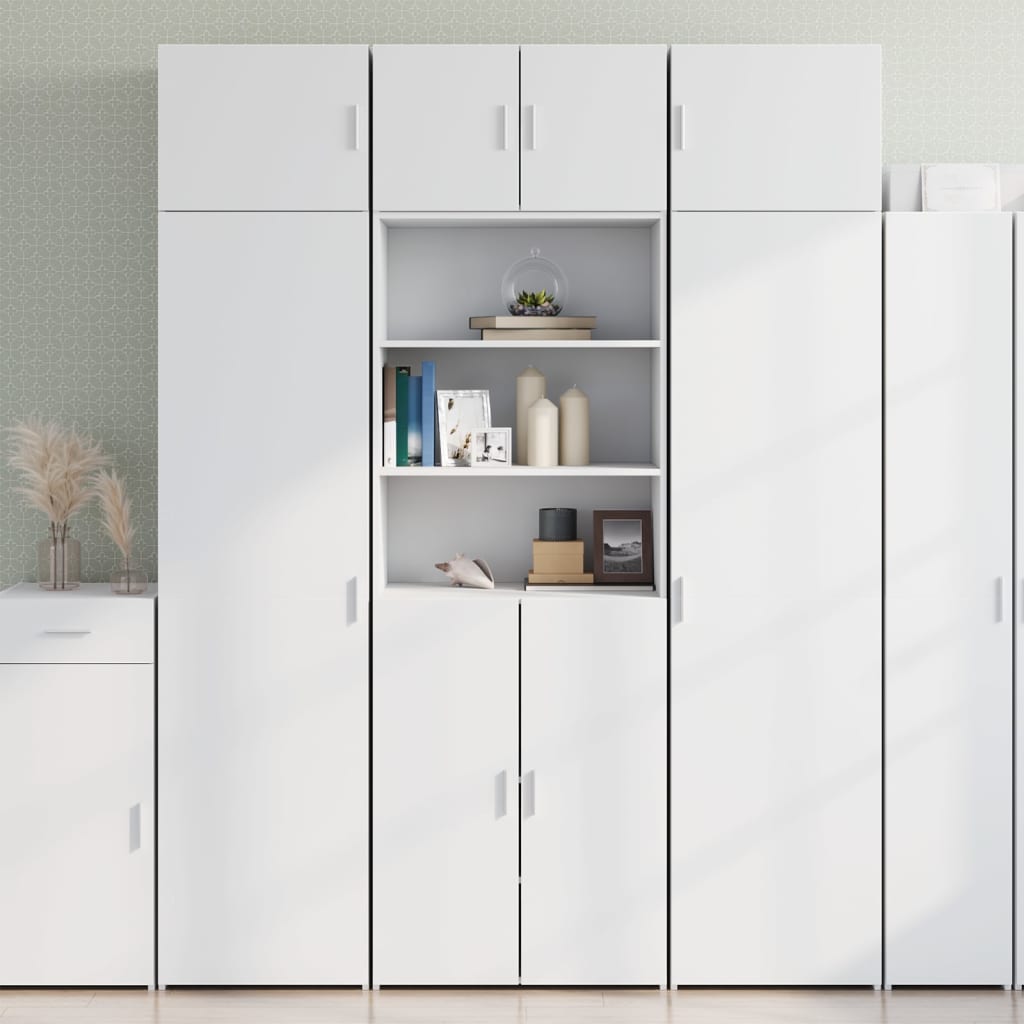 Weißer Hochschrank 70x42,5x225 cm