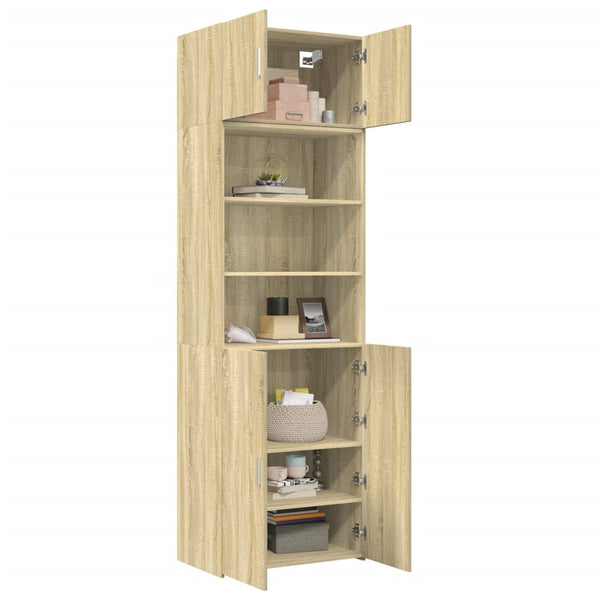 Sonoma Eiche Hochschrank, 70x42,5x225 cm