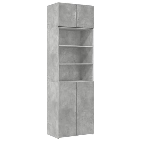 Hochschrank Betongrau 70x42,5x225 cm