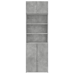 Hochschrank Betongrau 70x42,5x225 cm