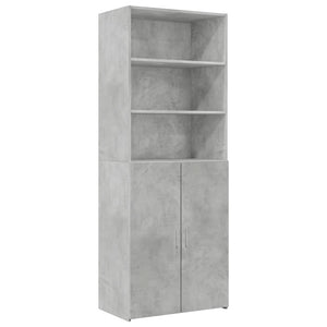Hochschrank Betongrau 70x42,5x225 cm