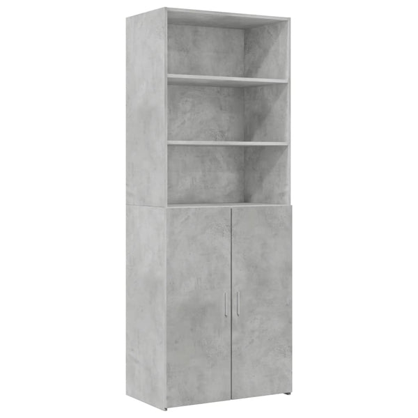 Hochschrank Betongrau 70x42,5x225 cm