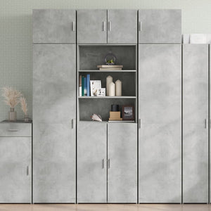 Hochschrank Betongrau 70x42,5x225 cm
